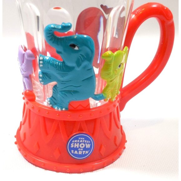 Ringling Bros Circus Greatest Show on Earth Elephants Light Up Cup - Picture 2 of 5